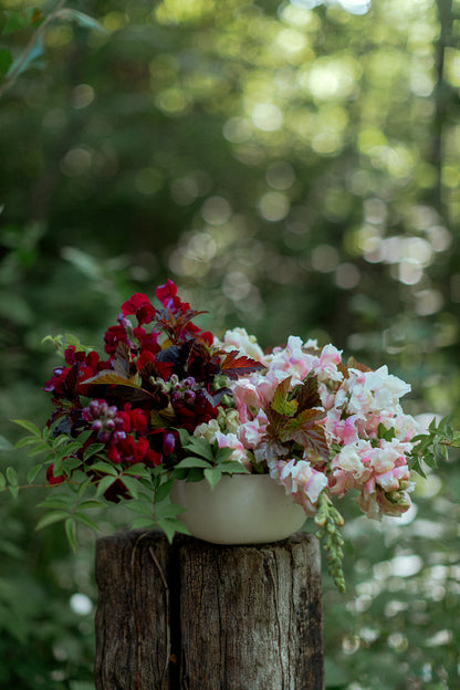 Finished Arrangement in Vase