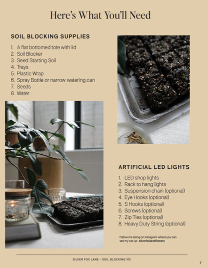 Soil Blocking Guide