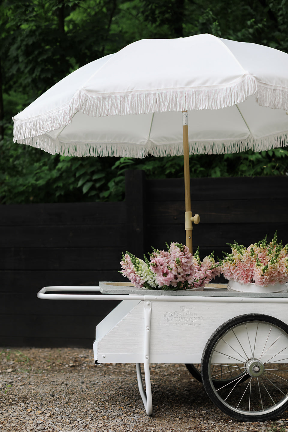 Vintage Flower Cart